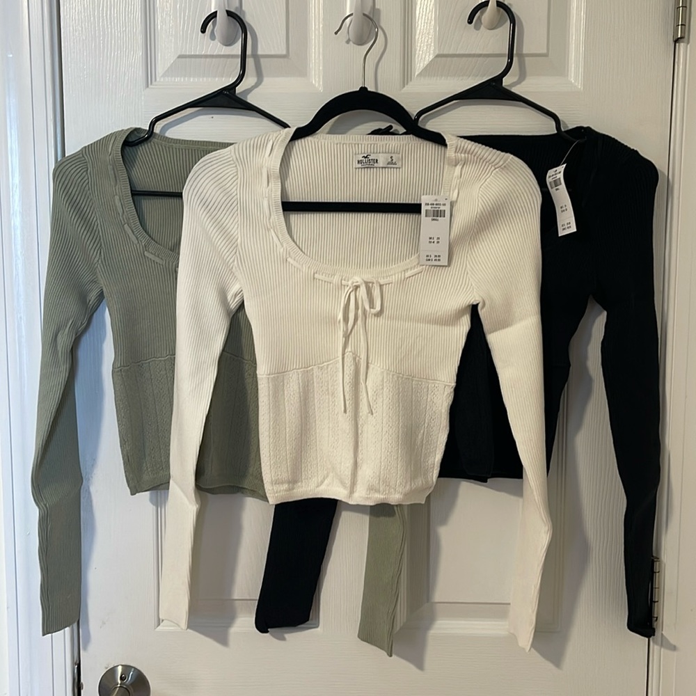 Hollister 3 bundle tops